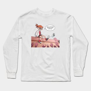 Walking Girl No.01 Long Sleeve T-Shirt